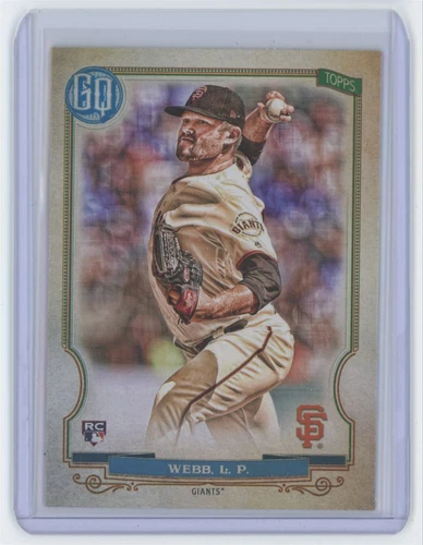2019 Topps Gypsy Queen Logan Webb Rookie . San Francisco Giants #108
