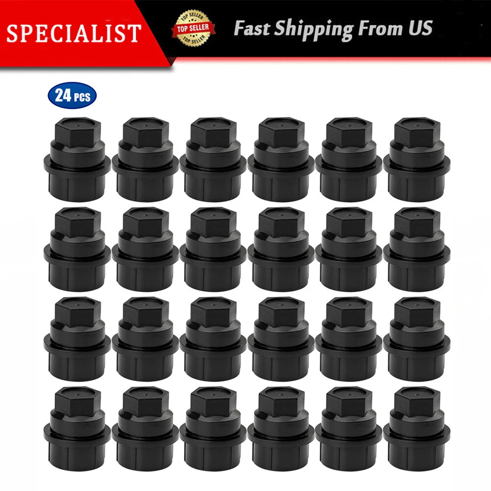 Tapa de tuerca de rueda 24X para Chevy Silverado Tahoe GMC 1500 Sierra 156464250 Foto 2 de 4