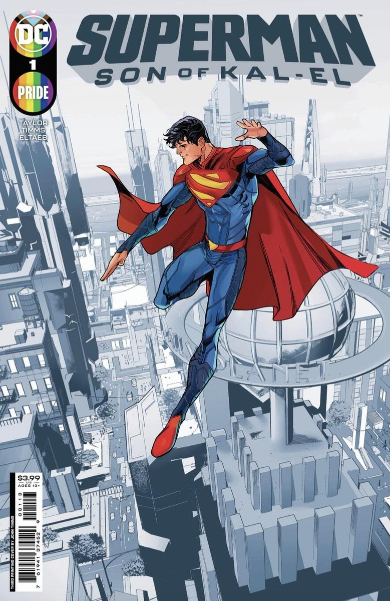 【アメコミ】 DC  SUPERMAN:SON OF KAL-EL #1 v SUPERMAN SON OF KAL-EL #1 THIRD PRINT VARIANT | eBay