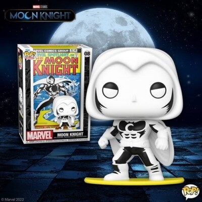 Funko Pop! Comic Cover: Marvel Moon Knight 08 Vinyl Figure