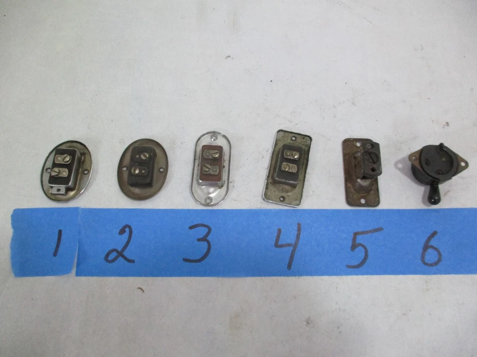 战前圆顶灯开关劳斯莱斯宾利捷豹拉贡达英国汽车 — 第 3/4 张图片