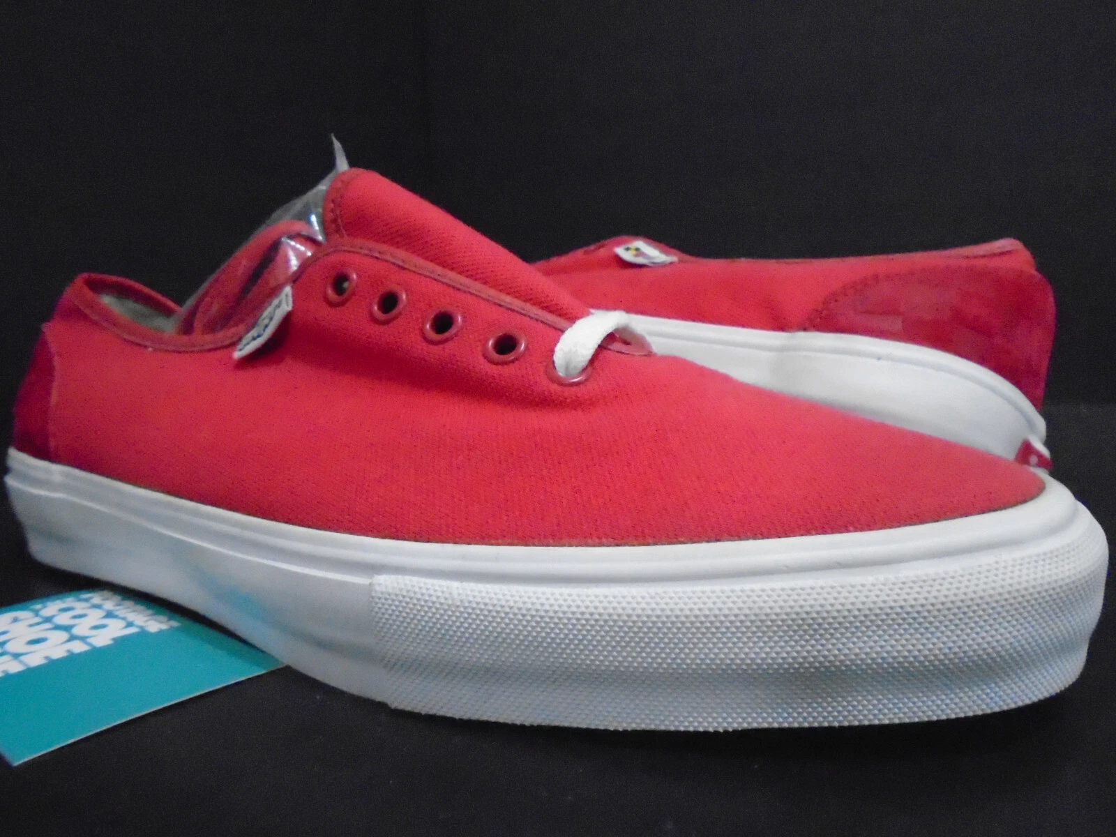 2008 VANS AUTHENTIQUES LOW LX PROPRE LB AMÉRINDIEN ROUGE BLANC ÉPOQUE SUPRÊME 11