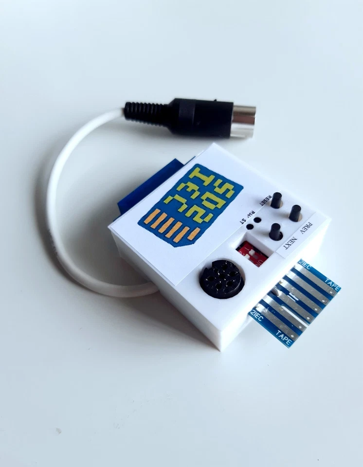 commodore 64 Emulatore floppy sd2iec sd 128 vic20 16 plus4 emulator disk drive - Immagine 3 di 4