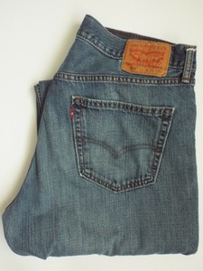 Levi's 559 Jeans De Hombre Relaxed Fit Straight W36 L32 azul medio Strauss  levq 489 | eBay