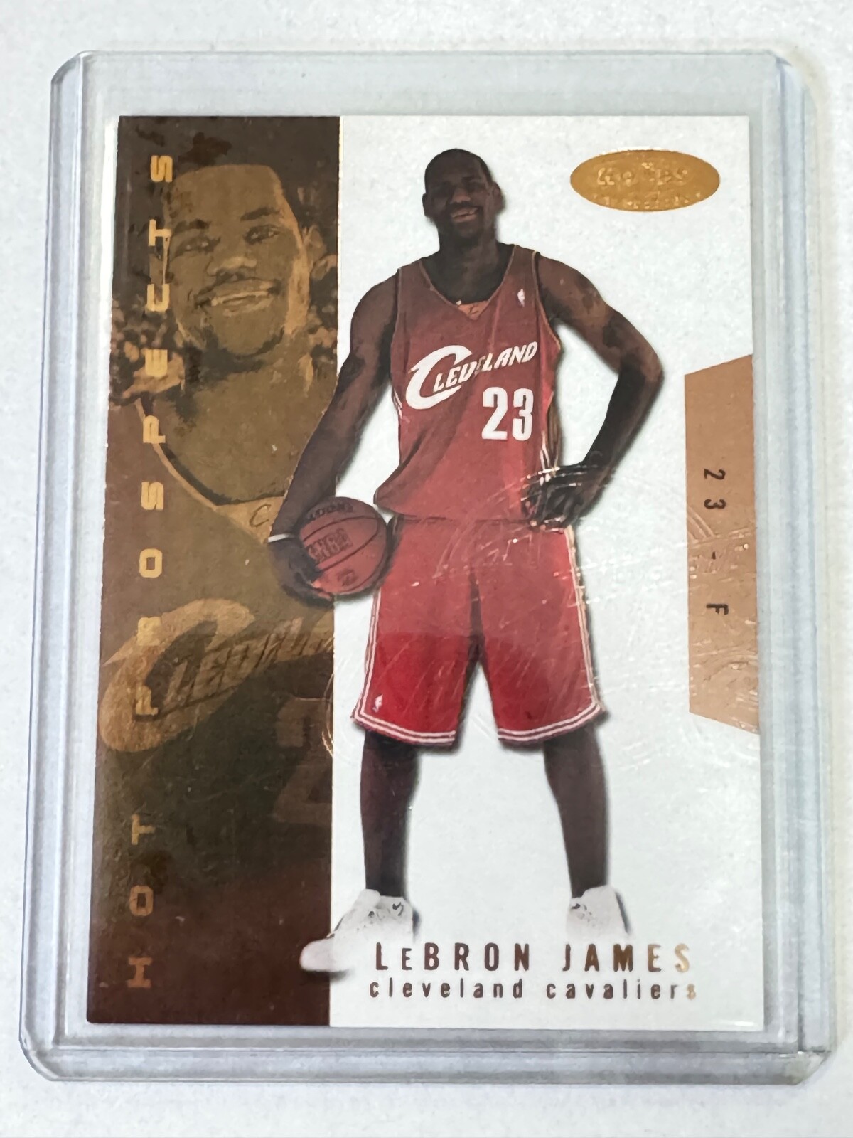 2003-04 Hoops Hot Prospects LeBron James #112, 330/1000 GREAT CONDITION