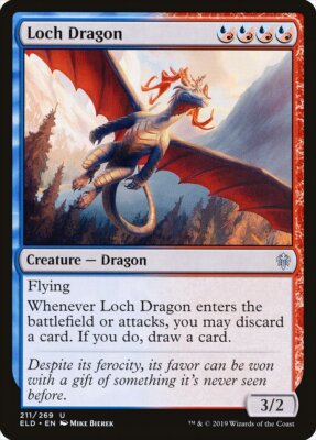 MTG Magic the Gathering Loch Dragon (211/533) Throne of Eldraine NM | eBay MTG Magic the Gathering Loch Dragon (211/533) Throne of Eldraine NM | eBay