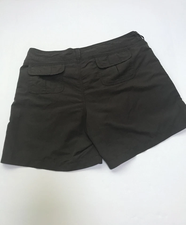 Pantalones Cortos World Wide Sportsman Para Mujer 10 Marrón Carga Senderismo Nylon Gorp Campamento Pesca Foto 2 de 4