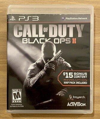 PS3 ~ Call Of Duty: B.O. II ~ ACTIVISION ~ M17+ ~ 1+ Players