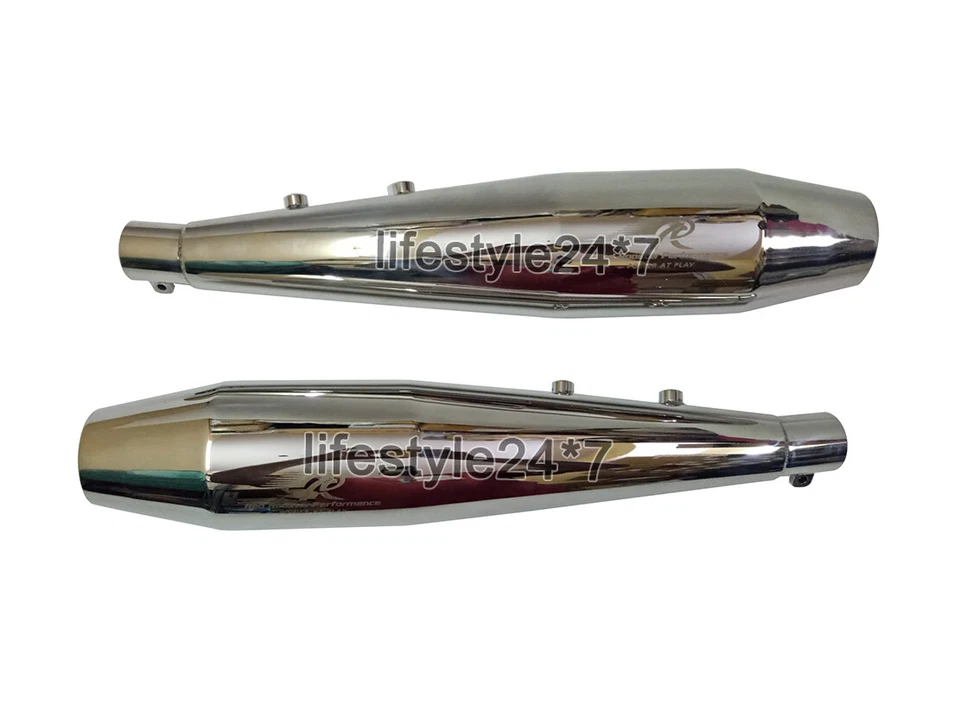 For "Int 650 & Gt 650 Royal Enfield" Red Rooster Performance Stellar Exhaust - Image 3 of 4