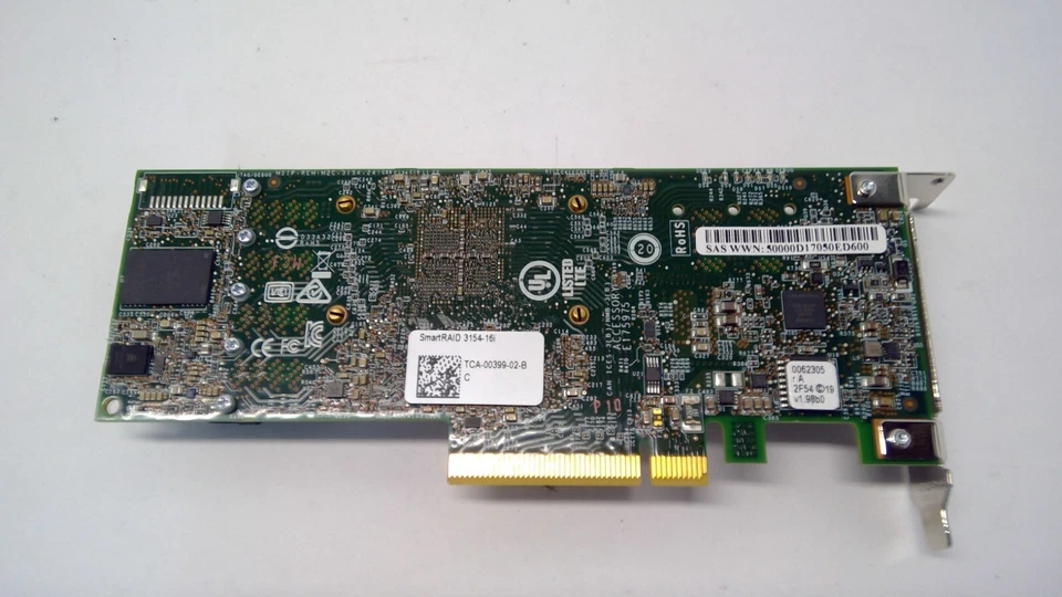 Microchip Adaptec SmartRAID 3154-16i Storage Controller (RAID) 16 2295000-R - Image 2 of 3
