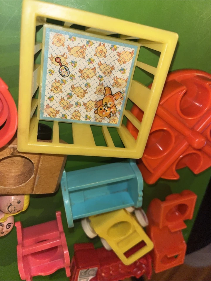 Accesorios de parque infantil vintage 2 fisher price little people & furniture Foto 4 de 4
