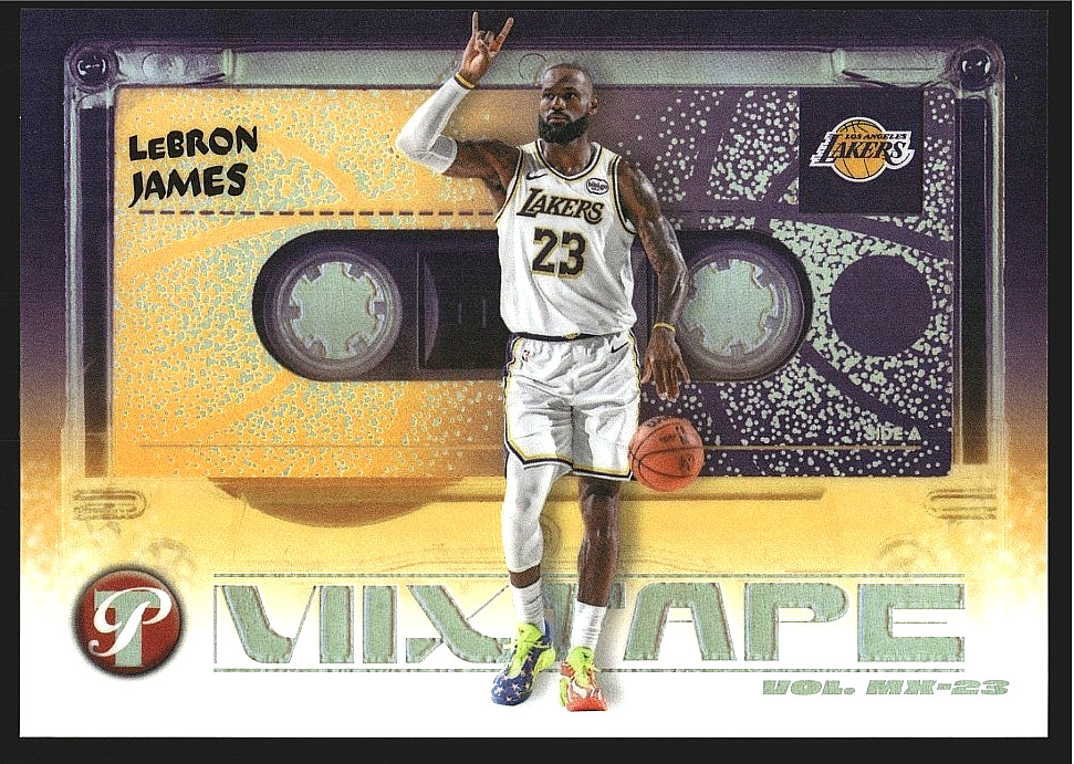 2025-26 Topps Pristine Lebron James Mixtape Case Hit SSP #VOL-23 LA Lakers