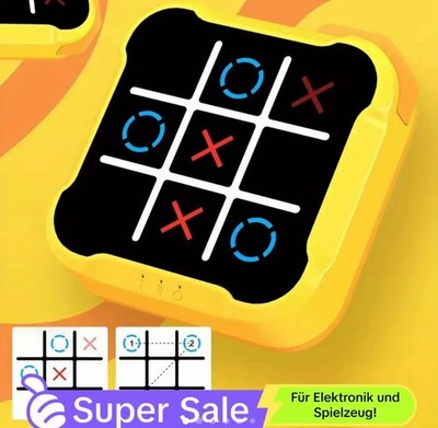 Tic-tac-toe Brett, Multifunktionale Elektronische Spiele, Montessori-puzzle, Tis