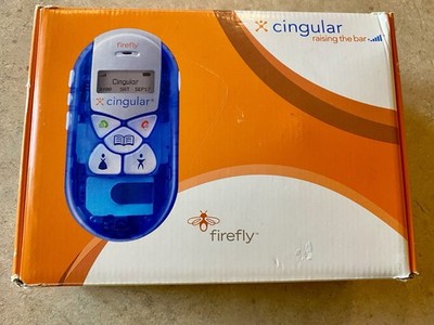 2008 Cingular AT&T Firefly Children Mobile Cell Phone, Chargers, Instructions +