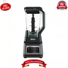 Ninja -Professional Pl Blender with Auto-iQ Technology & XL 72oz Pitcher, Gray