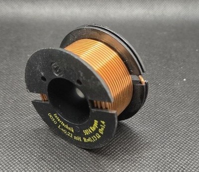 Intertechnik 0.22mH 0.13Ohm 1.4mm AWG 15 Air Core Inductor for Loudspeaker