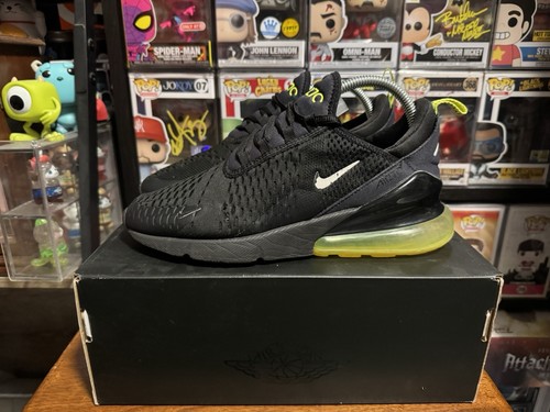 Nike Air Max 270 Black Neon Sz 7 DO6392-001 - Picture 4 of 9