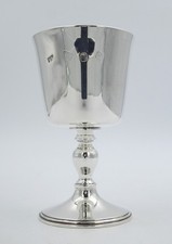 Bezaubernder Weinkelch, Kelch * 925 Sterling Silber * Mappin & Webb * England
