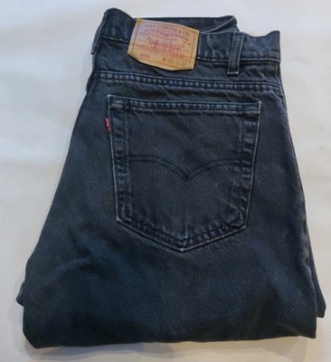 Vintage 90 s Levi's 505 Denim Jeans Men's 33 x 30 Black