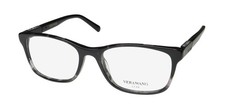 NEW VERA WANG LUXE SELENE EYEWEAR 51-17-135 CAT EYE FULL-RIM PLASTIC WOMENS BK