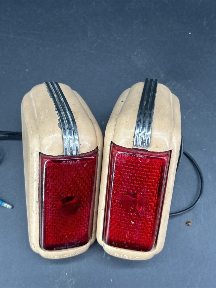 Antigua 1939 1940 Buick Special Century luz trasera lente Siglo serie 40 50 guía Foto 3 de 4