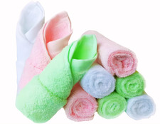 9 Pcs Baby Washcloths, 10''X10'' Absorbent Baby Wash Cloth for Newborn