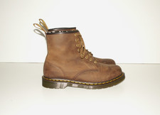 Dr. Martens 1460 Crazy Horse Gaucho Brown Leather Boots UK 9 EU 43 US 10 (1488)