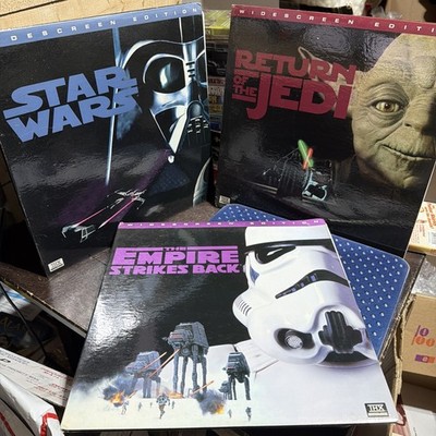 1997 Star Wars Trilogy Widescreen Special Edition Laserdisc Hope Empire Return 