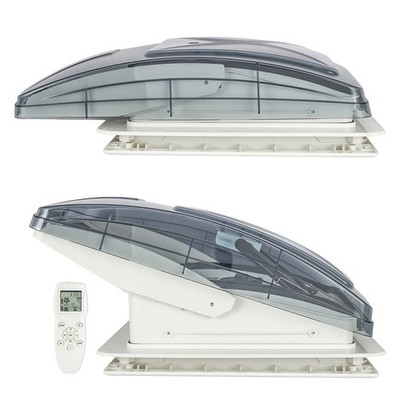 Build-in Rain Shield! MAX AIR MAX FAN DELUXE CAMPERVAN CARAVAN ROOF VENT FAN