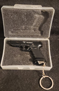 Rare Taran Tactical Innovations {TTi} John Wick Glock 34 Key Chain Metal W/ Mag