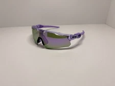 new Oakley RADAR EV PATH OO9208 Purple Clear Frame W PRIZM  LENS