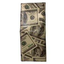 100 Dollar bill Benjamin Franklin Wallet/ Unisex NEW