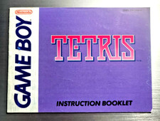 Tetris Instruction Booklet - Manual Only - GameBoy