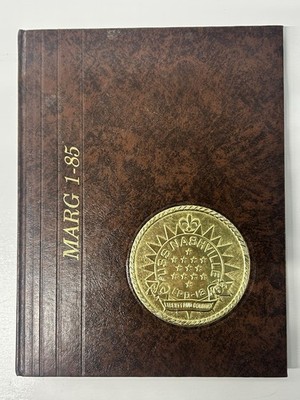 USS Nashville LPD-13 MARG 1-85 Cruise Book 1985 US Navy Yearbook