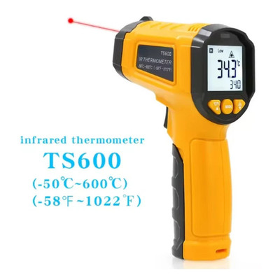 Infrared thermometer pyrometer temperature measurementdevice 50°C ~600°C-Profir