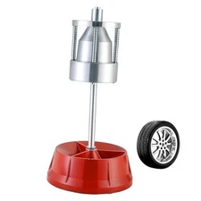 Portable Wheel Balancer with Heavy Duty Hubs | Tire Balancer Machine with 