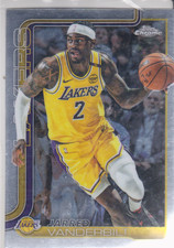 2025-26 Topps Chrome Jarred Vanderbilt base card #154 Los Angeles Lakers