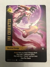 Mystical Energy Any Character #449 - OverPower World Legends Prize Pack Card