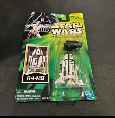 Hasbro Star Wars Power of the Jedi R4-M9 Action Figure Phantom Menace 2000