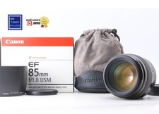 Top MINT in Box Canon EF 85mm f/1.8 USM Telephoto Lens Ultrasonic From JAPAN
