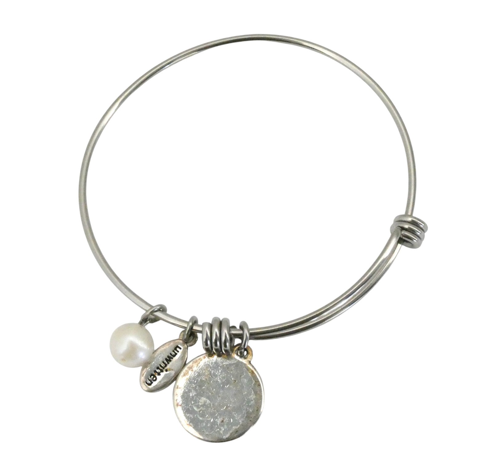 UNWRITTEN Initial K expandable bangle bracelet - image 3