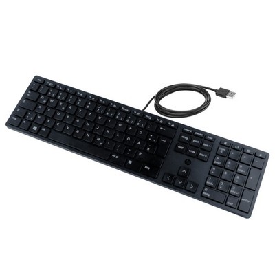 HP Halley Slim - Tastatur | Schwarz Neu