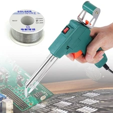 60W/80W Solder Gun Kit Auto Soldering Feed Hand-Held Welding Iron Power Tool Kit