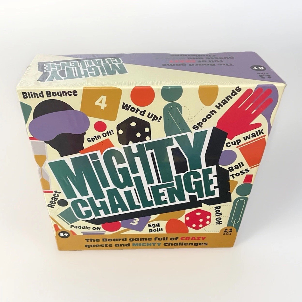 Mighty Challenge The Board Game Full Of crazy challenges Brand New & Sealed