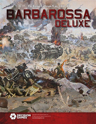 Decision  Games Barbarosa Deluxe Ziplock with Magazine Included