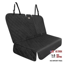 Back Seat Cover - 900D Oxford Waterproof Car Seat Protector, Medium-54"W Black