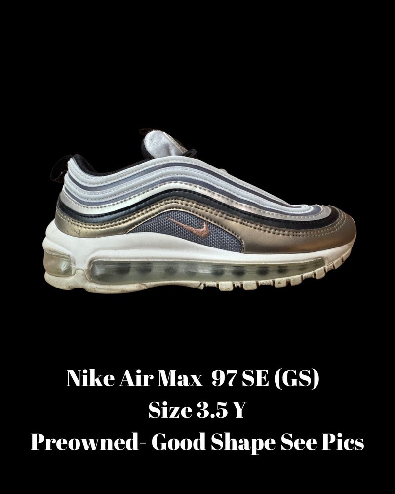 Nike Air Max 97 SE GS US 3.5Y in Good Condition No Box