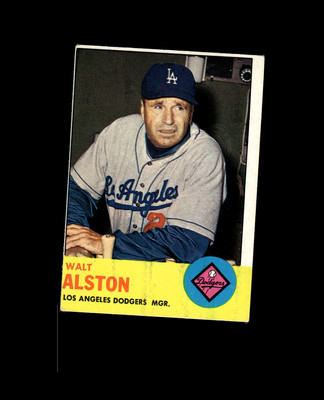 1963 Topps 154 Walter Alston MG POOR #D1,397275