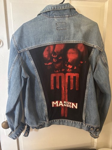 Marilyn Manson denim jacket