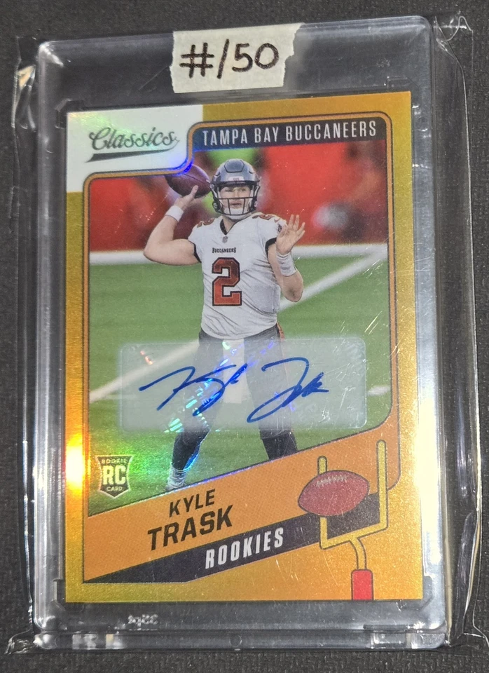 2021 Panini Classics Kyle Trask 30/50 Tampa Bay Buccaneers Rookie Auto - Image 2 of 4